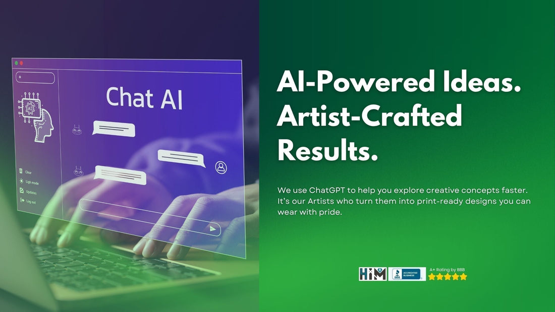 Why We Use ChatGPT to Help You Conceptualize — and Why an Art Fee Still Applies