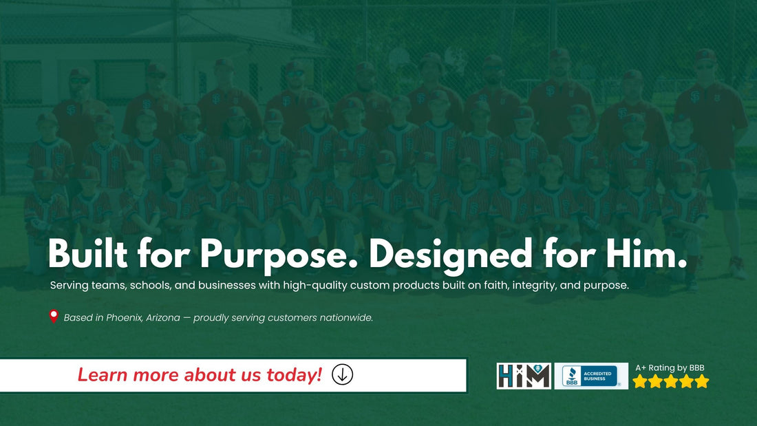 Why We Do What We Do: The Heart of 4 Him Printing & Athletics