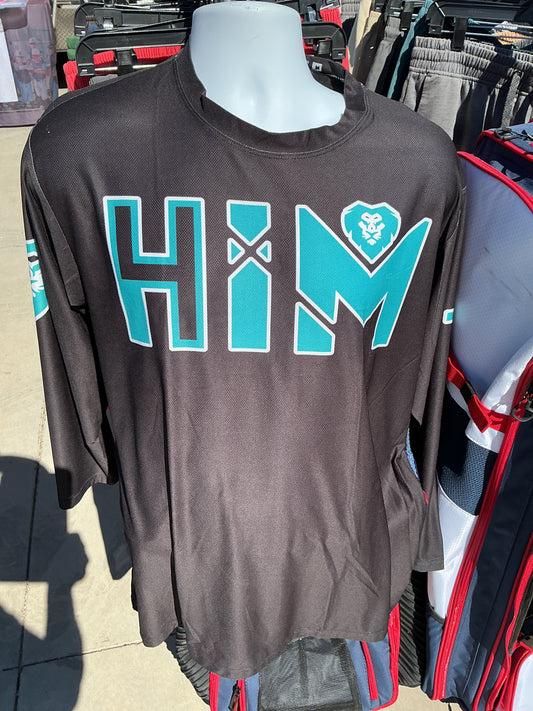 Black Teal long sleeve