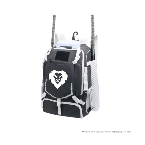 Gray & White Elite Backpack