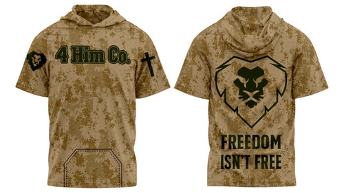 Camo Short Sleeve Hoodies 2025