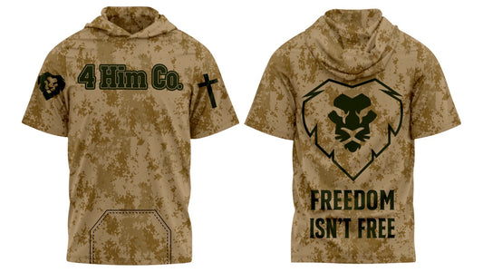 Camo Short Sleeve Hoodies 2025