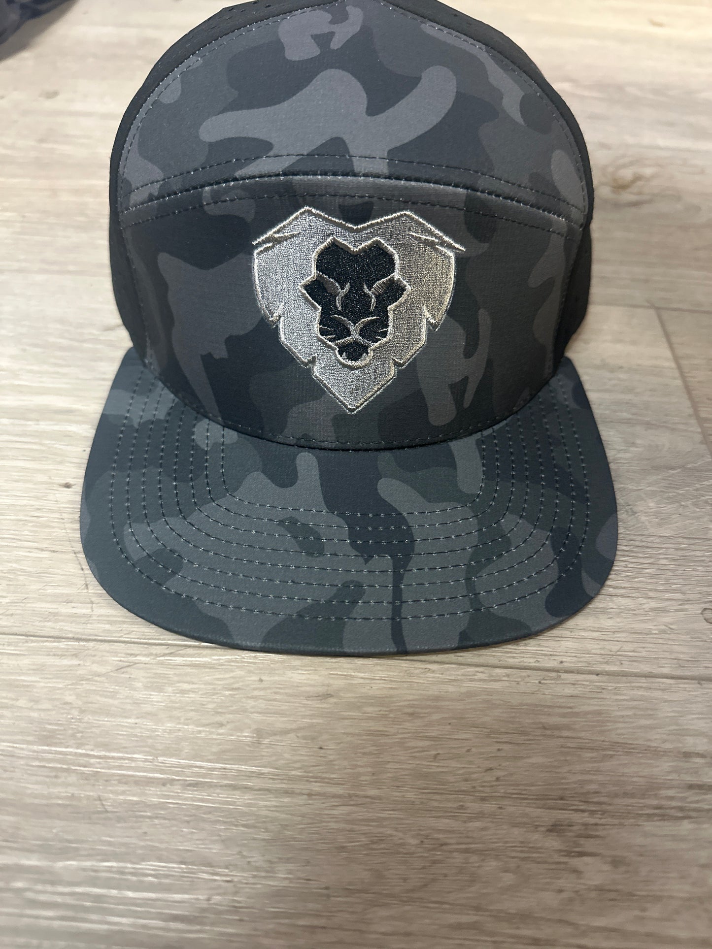 Camo Lion Snapback Hat