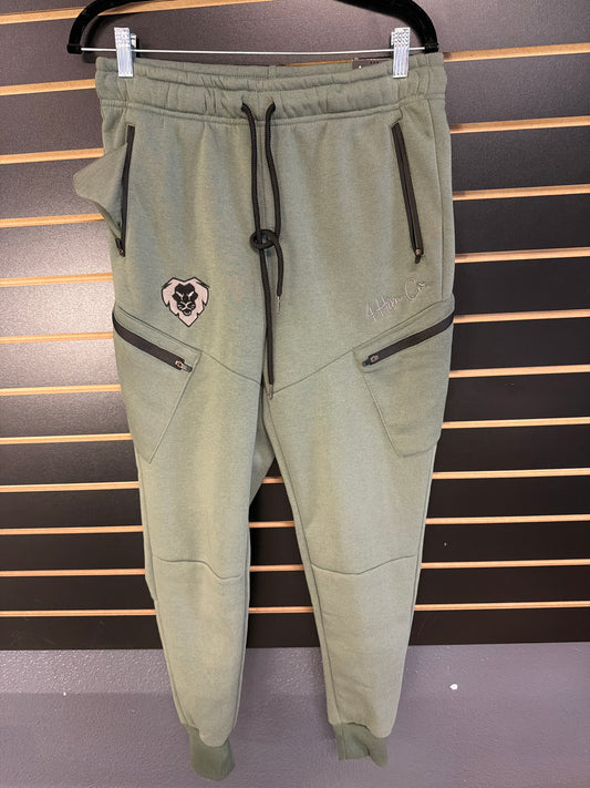 4 Him Army Green Joggers