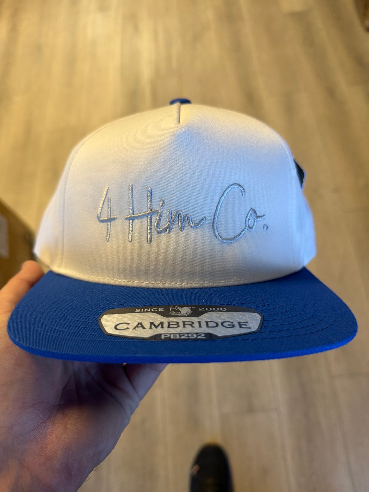 Script “4 Him Co” Logo Snapback Collection