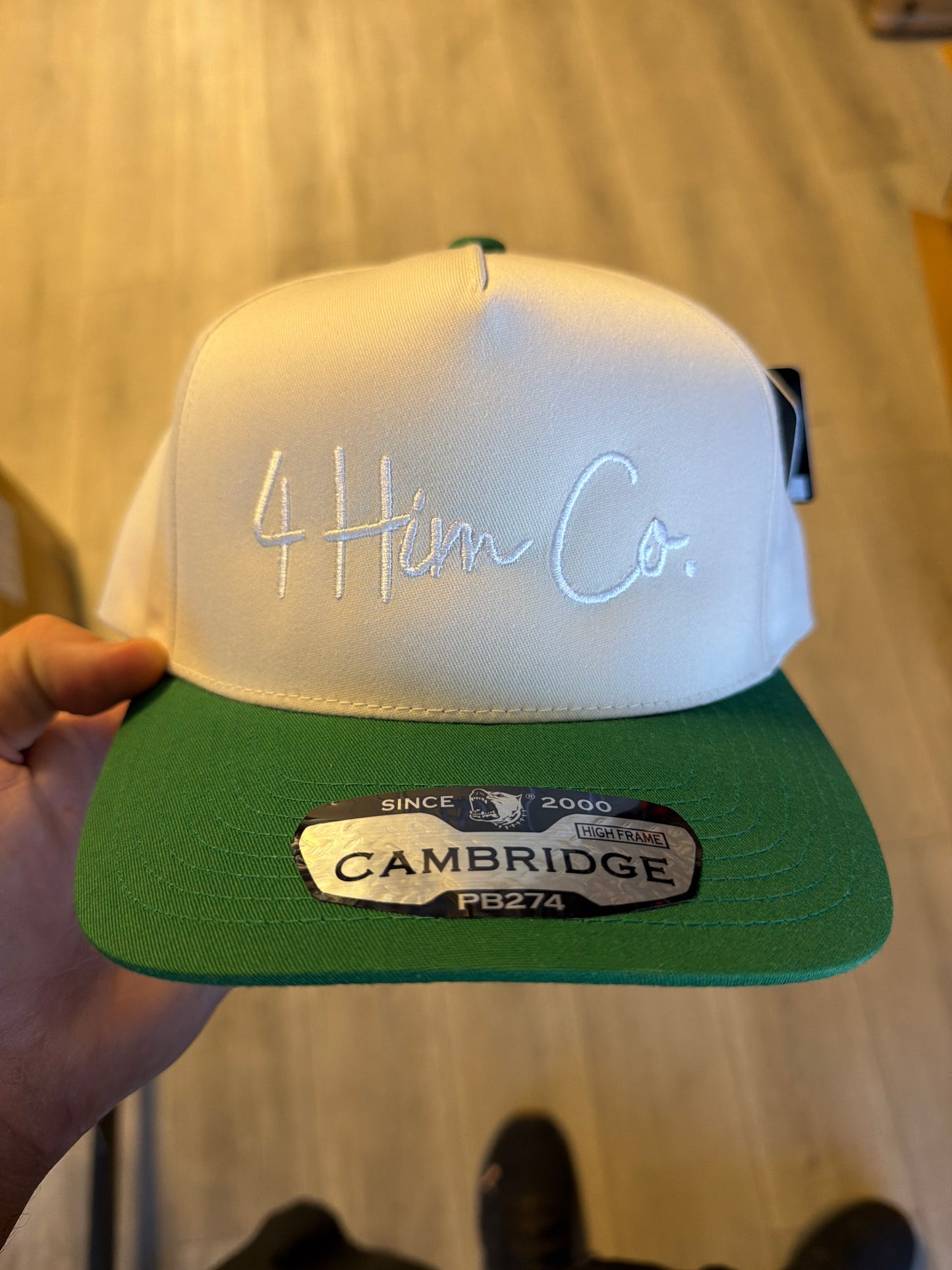 Script “4 Him Co” Logo Snapback Collection