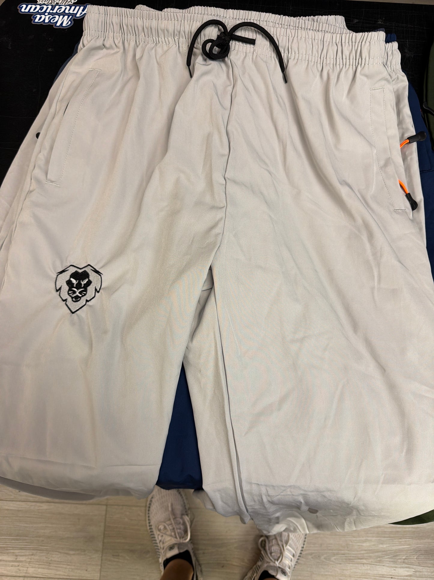 Microfiber Joggers Light Grey