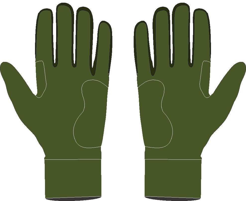Forest Green Batting Gloves (Pre-Order) – Stock October 14th