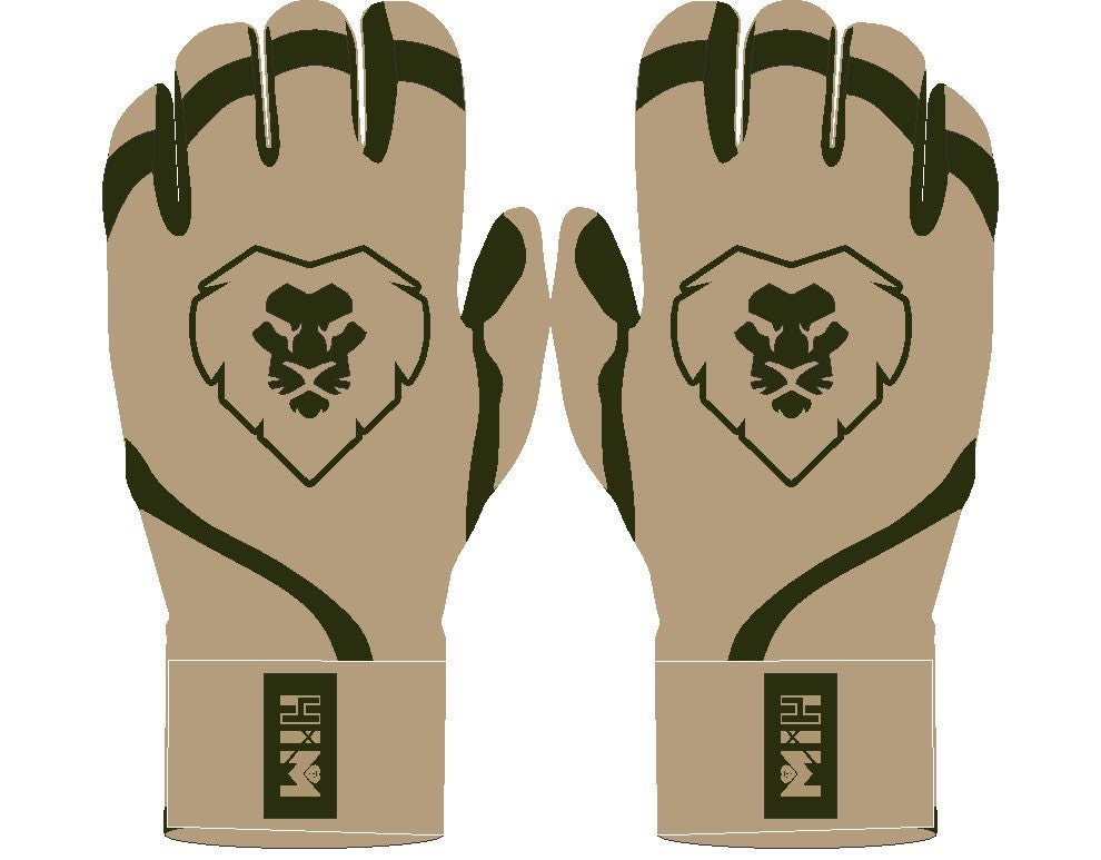 Sandstone Brown Batting Gloves (Pre-Order) – Stock October 14th
