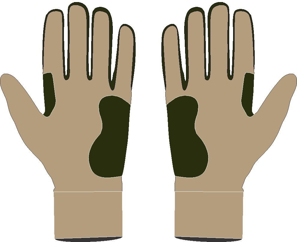 Sandstone Brown Batting Gloves (Pre-Order) – Stock October 14th