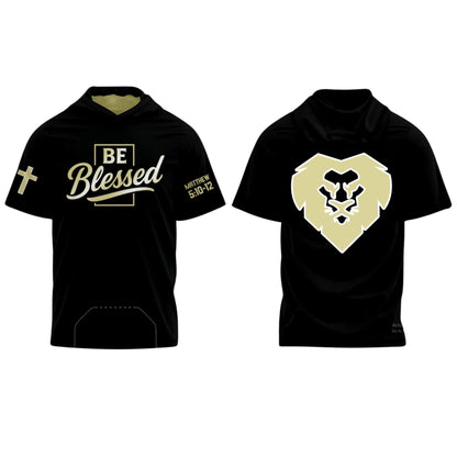 4 Him Co. “Be Blessed” Short Sleeve Hoodie
