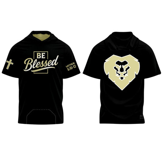 4 Him Co. “Be Blessed” Short Sleeve Hoodie