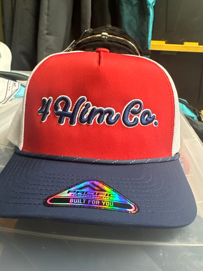 4 Him Co. Script Snap Back