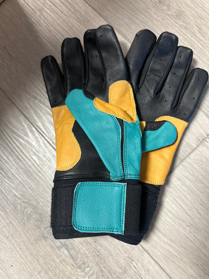 Teal Native 2.0 Batting Gloves