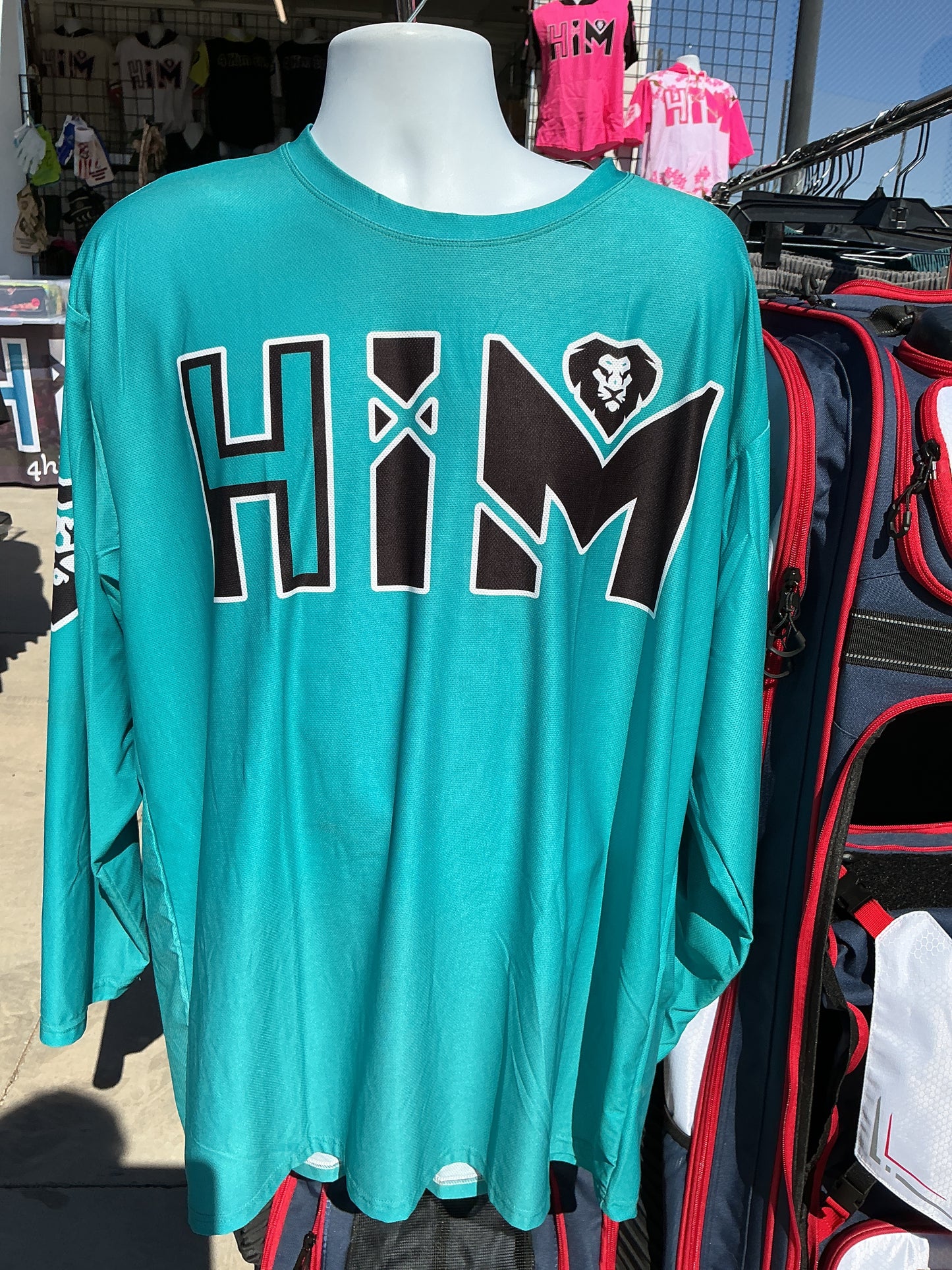 Black Teal long sleeve