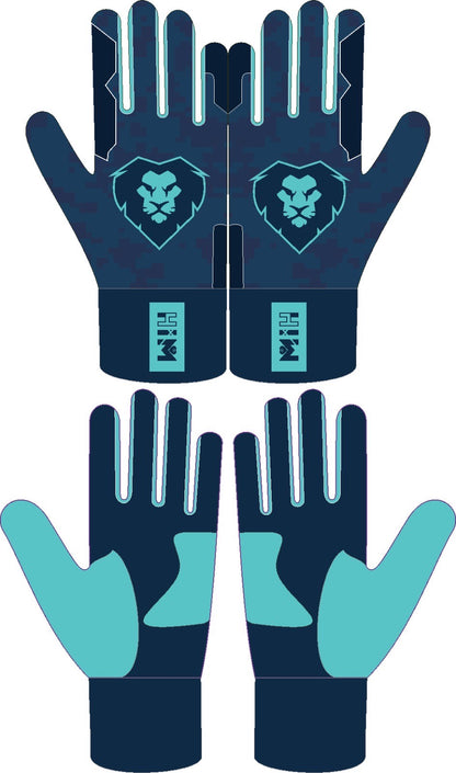 Navy Digital Camo Batting Gloves (Pre-Order) – Stock October 14th