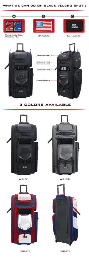 Elite Pro Rolling Bag – BIG [ Pre-Order ]