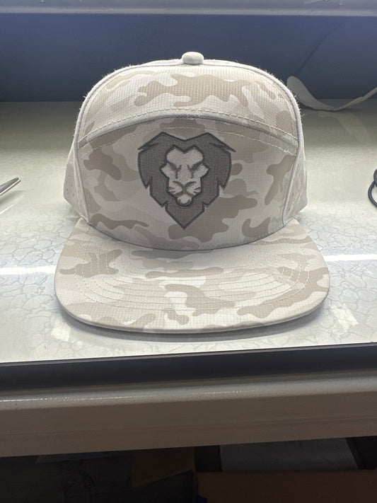 Desert Camo Lion Snapback Hat