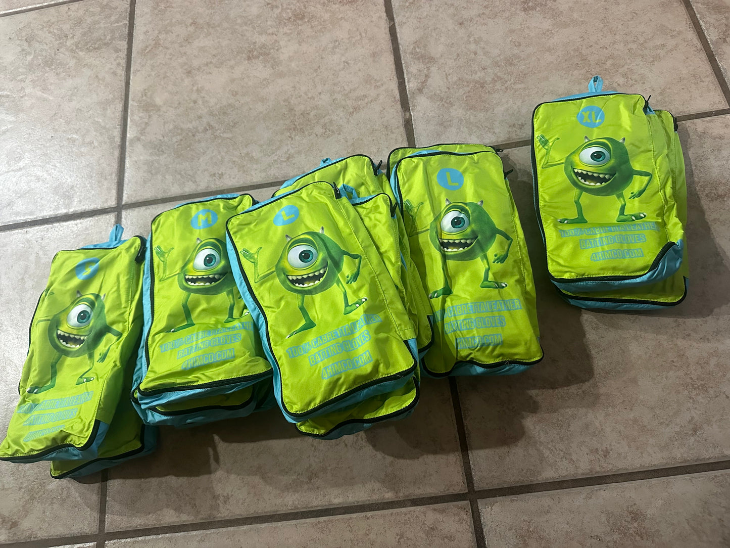 Monsters Inc. Cabretta Leather Batting Gloves [Ready to Ship]
