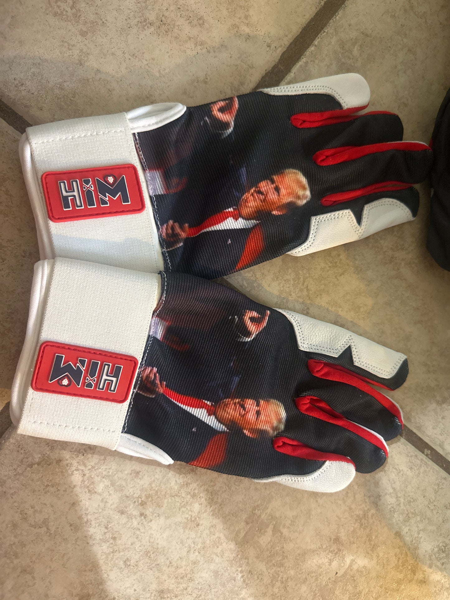 Patriot Edition Trump Cabretta Leather Batting Gloves [Ready to Ship]