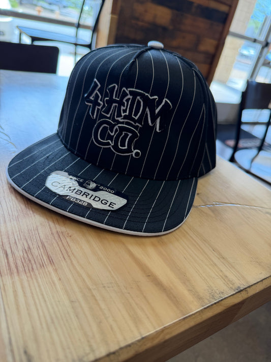 4 Him Co. Pinstripe Cambridge Snapback Hat