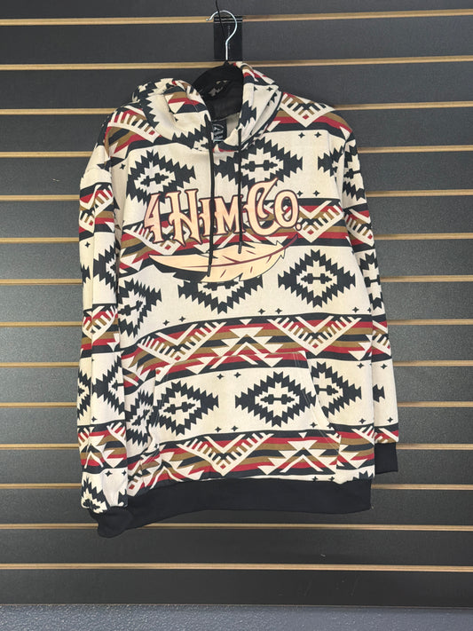 Tribal Pattern Hoodie