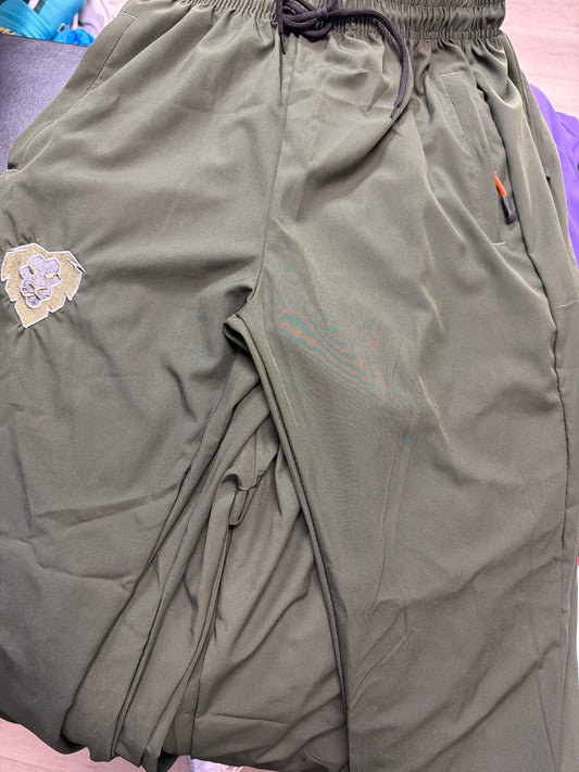 Microfiber Joggers Army Green