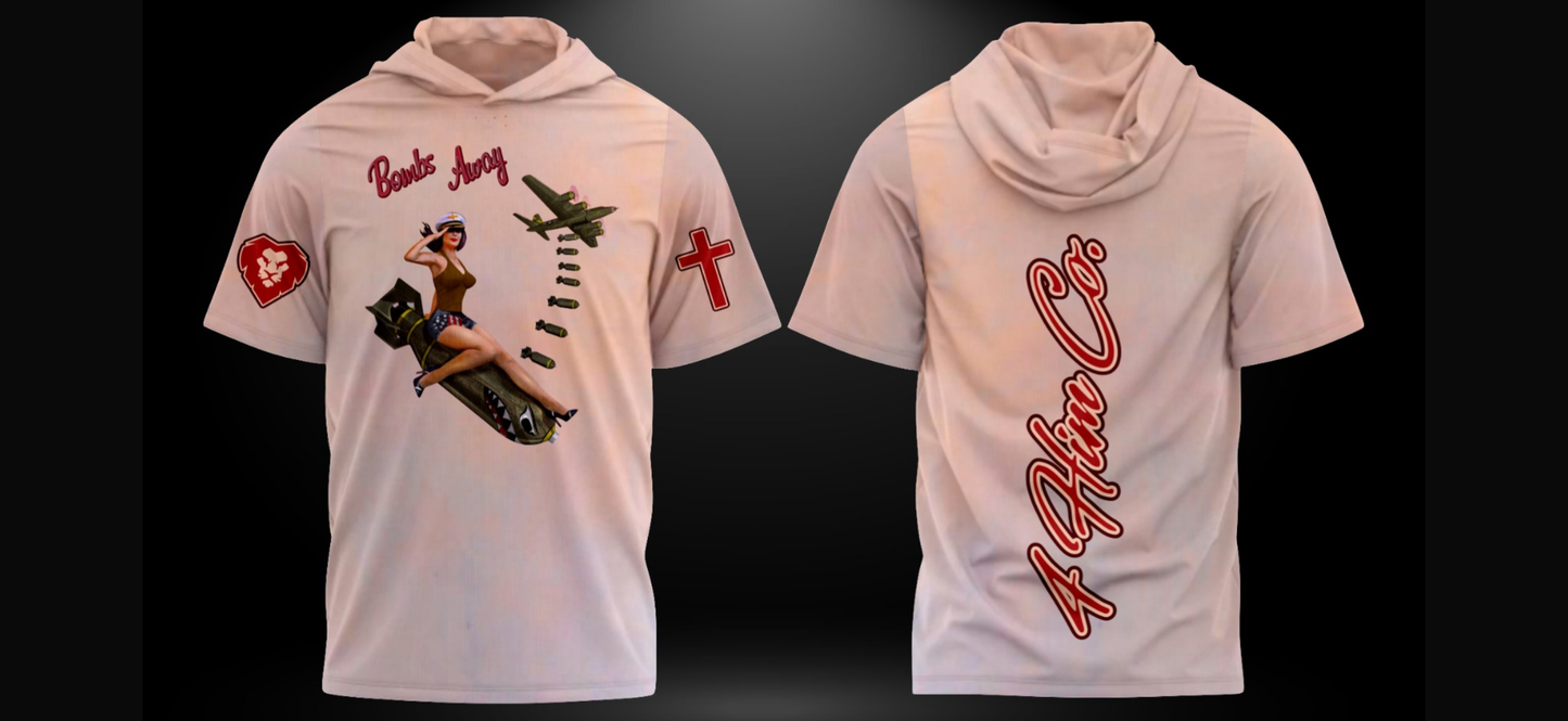 Bombs Away Short Sleeve Hoodie