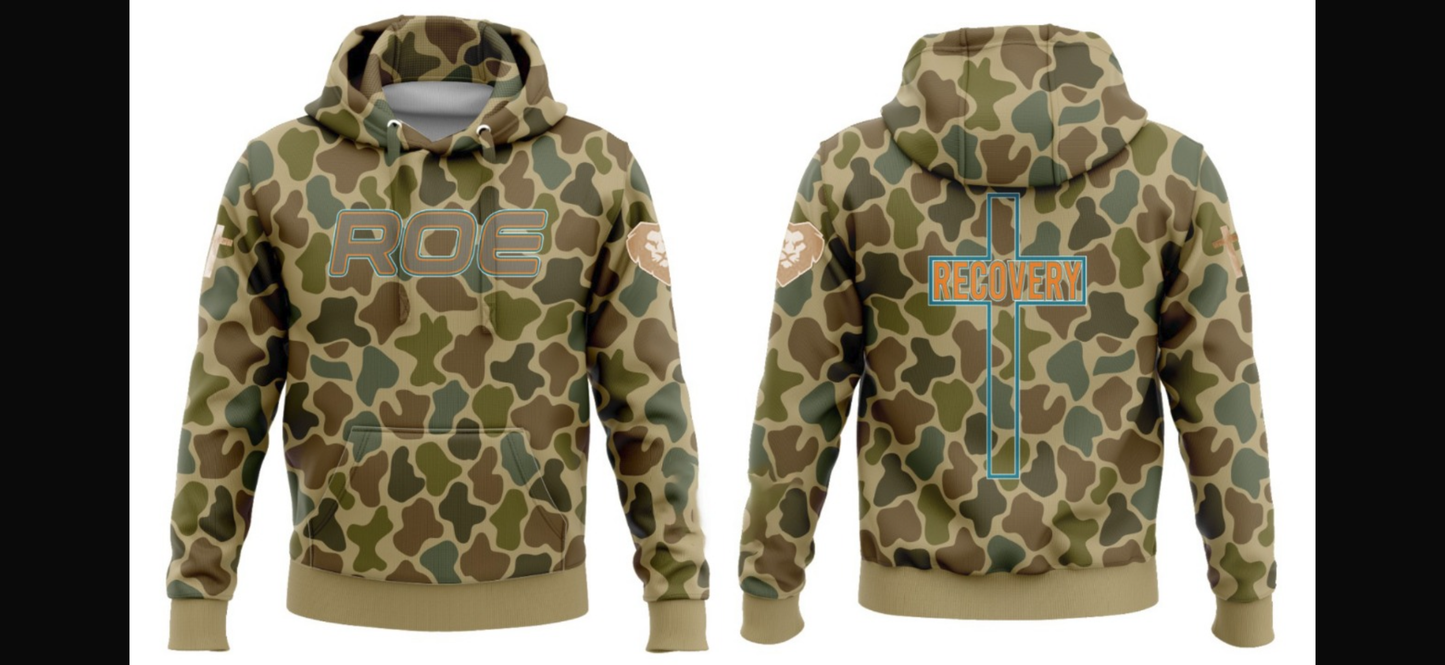 ROE Camo Recovery Hoodie