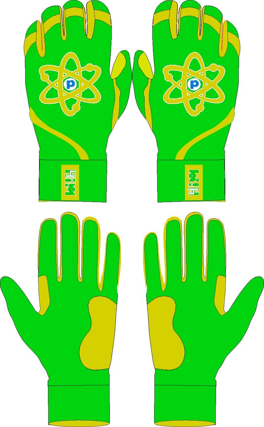 [PRE-ORDER] Green / Yellow – Proton Batting Gloves