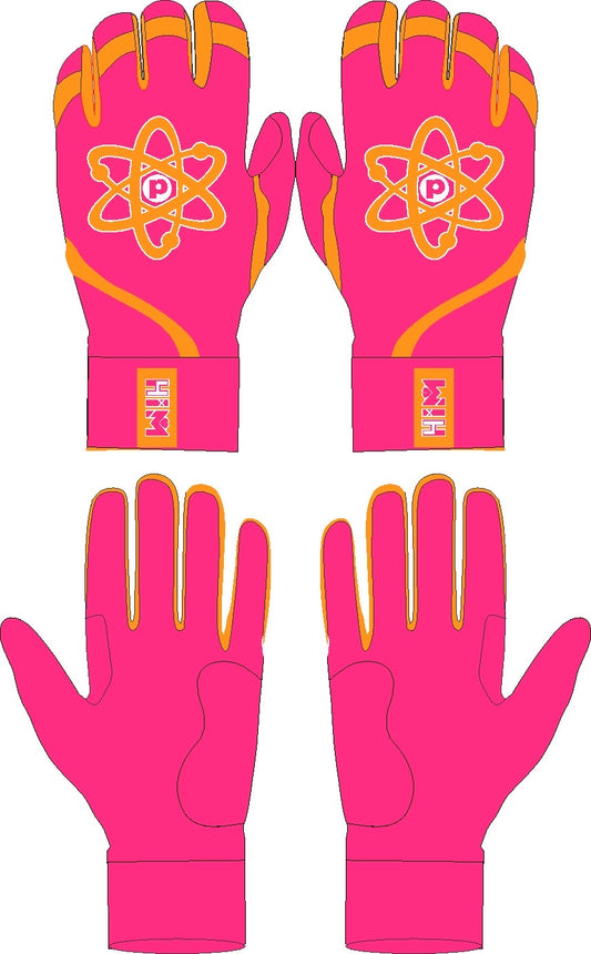 [PRE-ORDER] Pink / Orange – Proton Batting Gloves