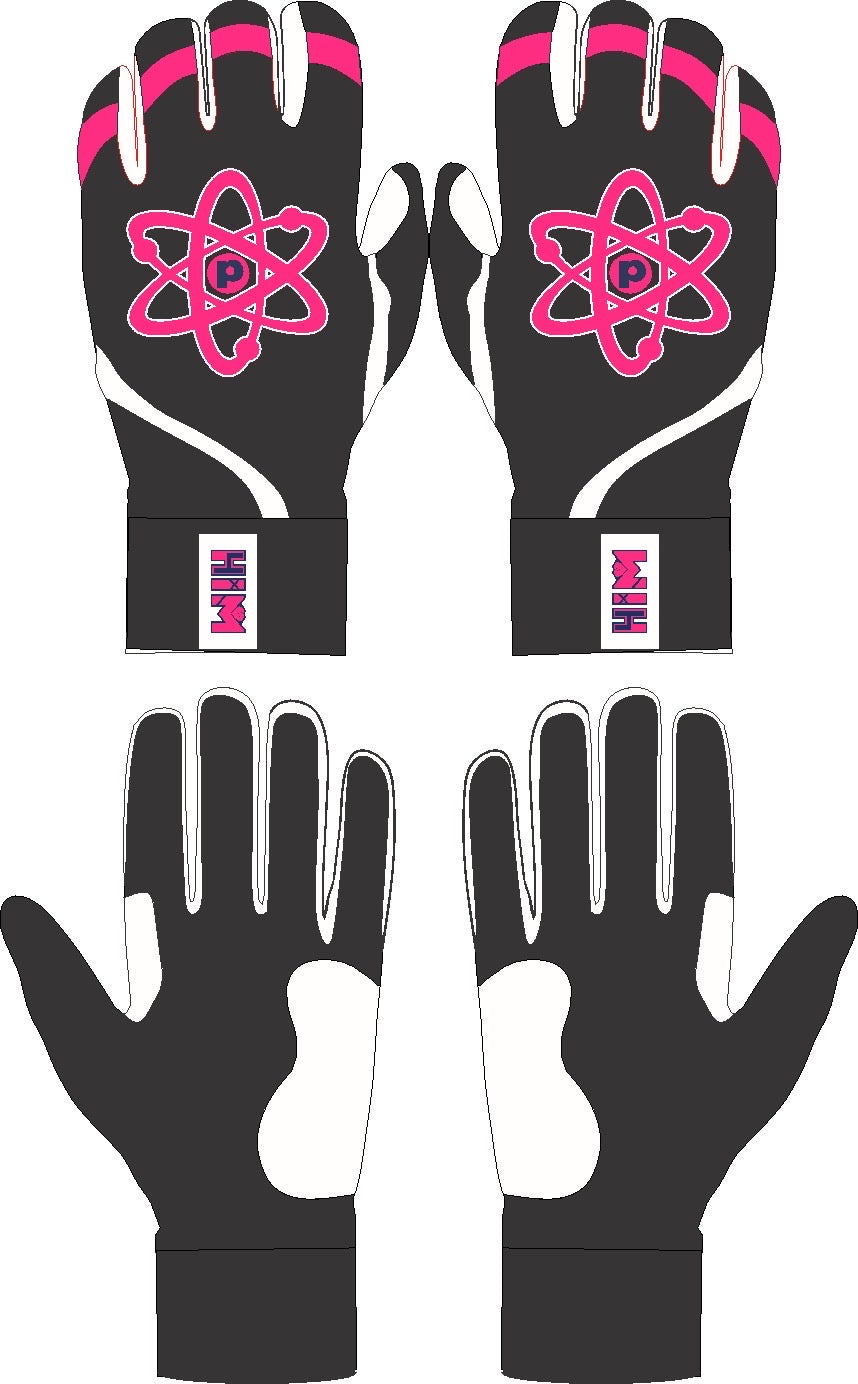 [PRE-ORDER] Black / Pink – Proton Batting Gloves