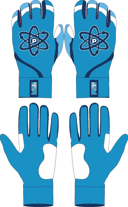 Blue / White – Proton Batting Gloves