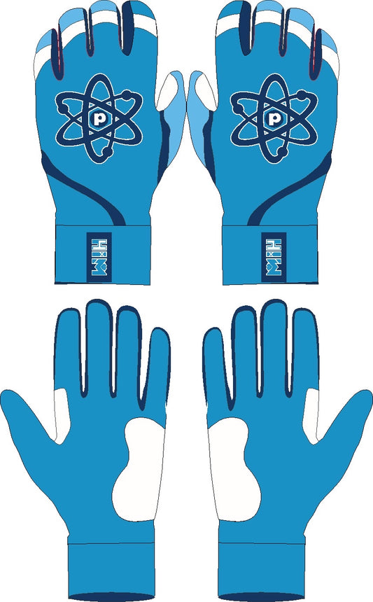 Blue / White – Proton Batting Gloves