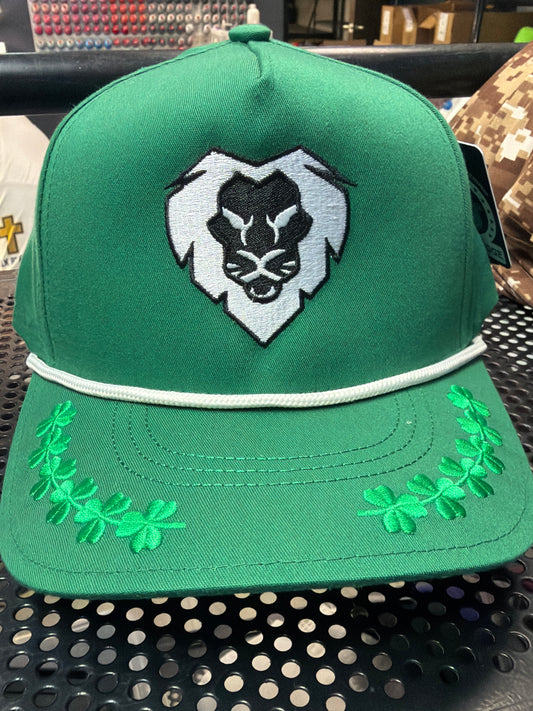 Kelly Green Lion Laurel Snapback