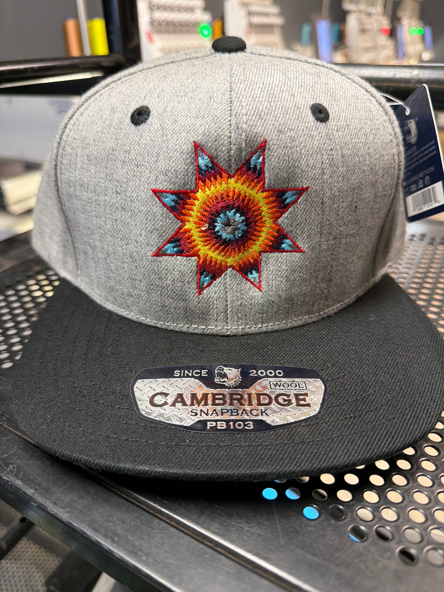 Cambridge Wool Snapback Hat – Radiant Starburst
