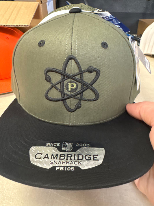 Proton Olive & Black Snapback Hat