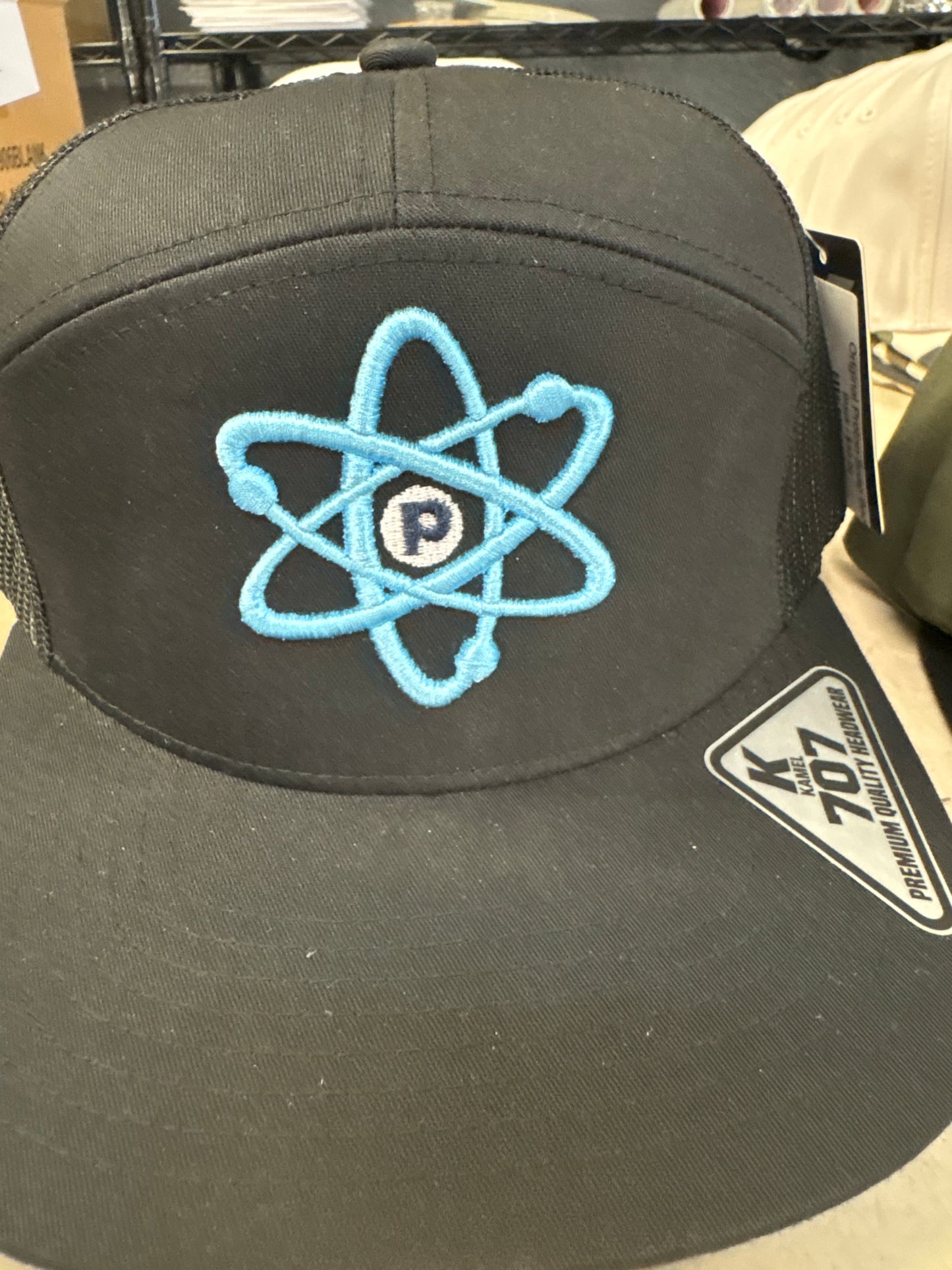 Proton Black Trucker Snapback Hat (707)