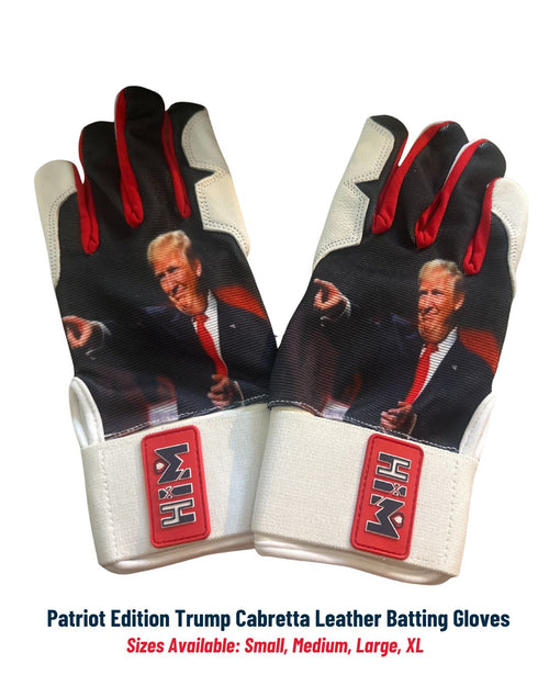 Patriot Edition Trump Cabretta Leather Batting Gloves [Ready to Ship]