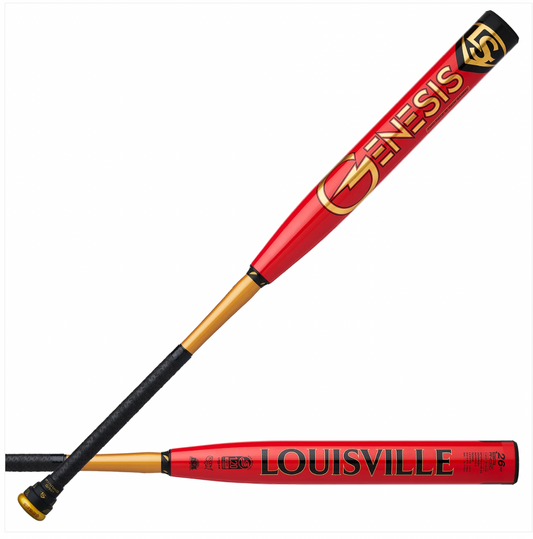 2024 Genesis 2Pc Balance Red-Gold USSSA Bat