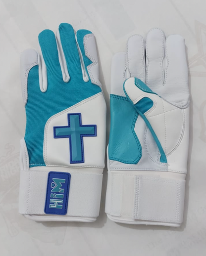 Teal Cross 2.0 Gloves