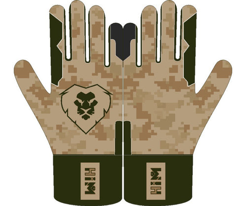 Desert Camo Tan Batting Gloves (Pre-Order) – Stock October 14th