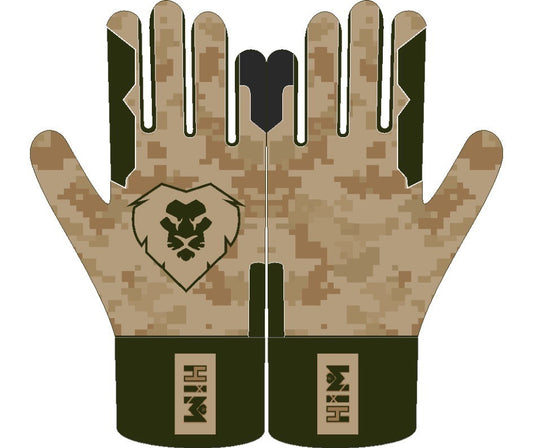 Desert Camo Tan Batting Gloves (Pre-Order) – Stock October 14th