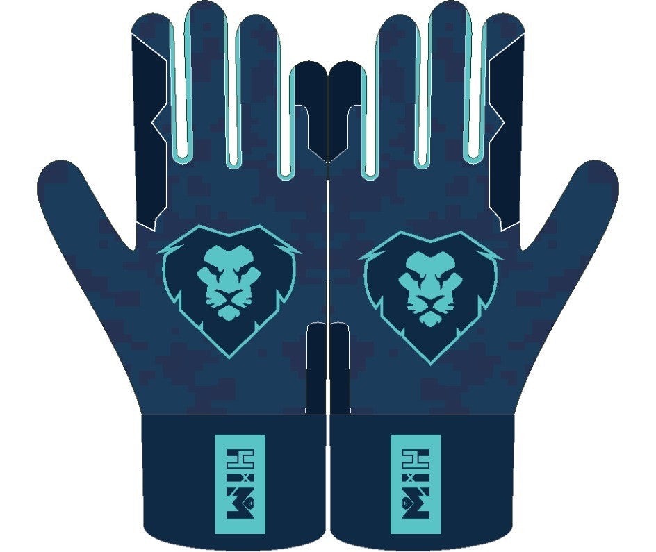 Navy Digital Camo Batting Gloves (Pre-Order) – Stock October 14th