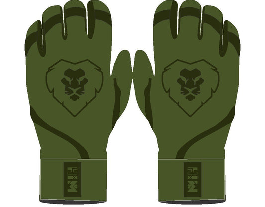 Forest Green Batting Gloves (Pre-Order) – Stock October 14th