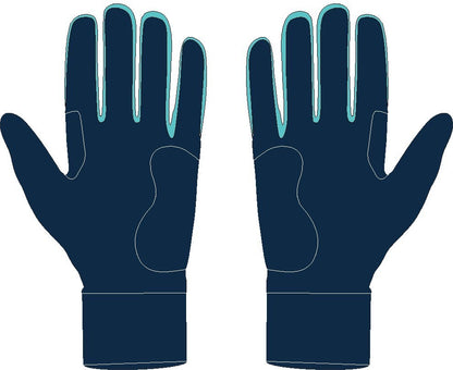 Navy Aqua Batting Gloves (Pre-Order) – Stock October 14th