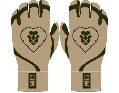 Sandstone Brown Batting Gloves (Pre-Order) – Stock October 14th
