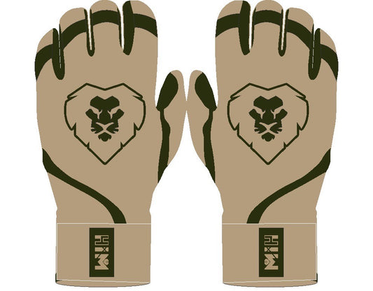 Sandstone Brown Batting Gloves (Pre-Order) – Stock October 14th